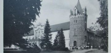 Historická fotografie Chateau Herálec